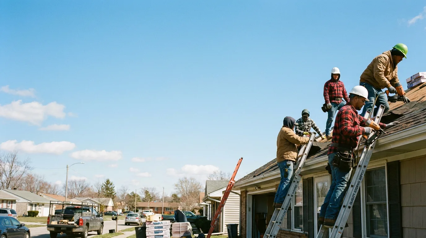 Roofing in Saxon, WI near me
